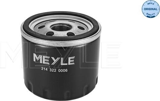 Meyle 214 322 0006 - Filtro olio autozon.pro