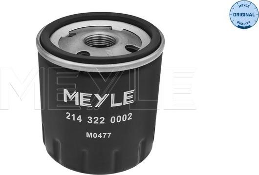 Meyle 214 322 0002 - Filtro olio autozon.pro