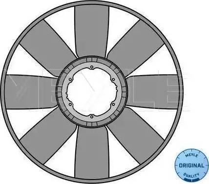 Meyle 12-34 232 0019 - Girante, Raffreddamento motore autozon.pro