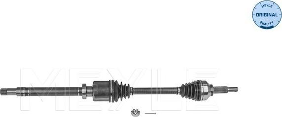 Meyle 714 498 0063 - Albero motore / Semiasse autozon.pro