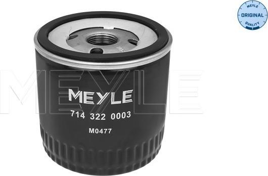 Meyle 714 322 0003 - Filtro olio autozon.pro