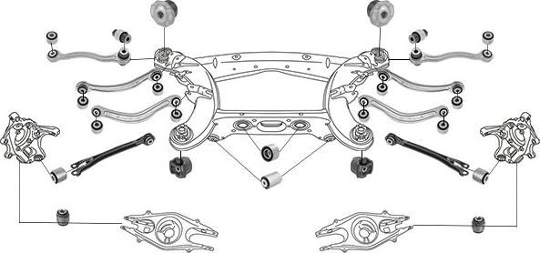 Meyle WG0803510 - Sospensione ruota autozon.pro