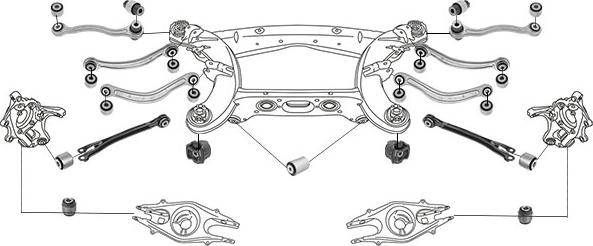 Meyle WG3676610 - Sospensione ruota autozon.pro