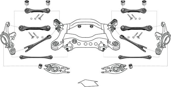 Meyle WG1026610 - Sospensione ruota autozon.pro