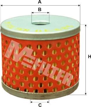 Mfilter DE 685 - Filtro carburante autozon.pro