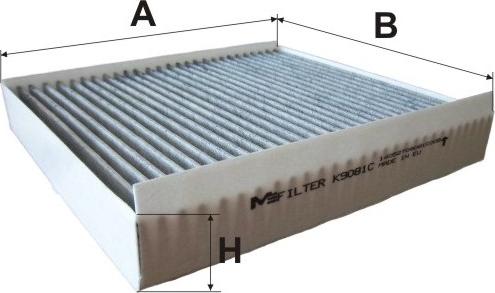 Mfilter K 9081C - Filtro, Aria abitacolo autozon.pro