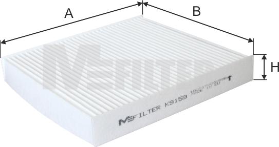 Mfilter K 9159 - Filtro, Aria abitacolo autozon.pro