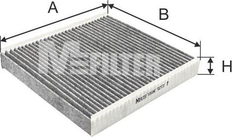 Mfilter K 9104C - Filtro, Aria abitacolo autozon.pro