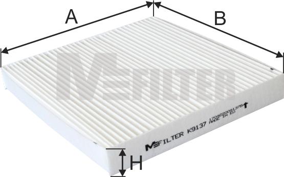 Mfilter K 9137 - Filtro, Aria abitacolo autozon.pro