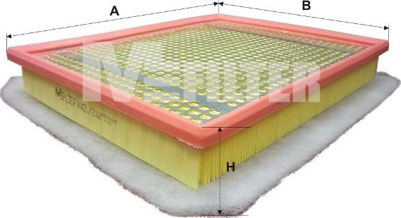 Mfilter K 421/2 - Filtro aria autozon.pro