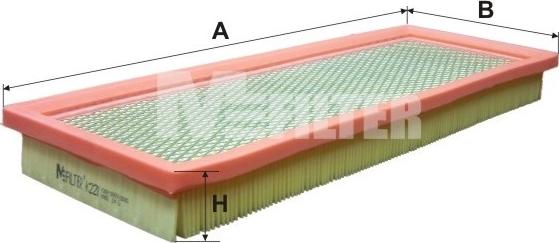 Mfilter K 228 - Filtro aria autozon.pro