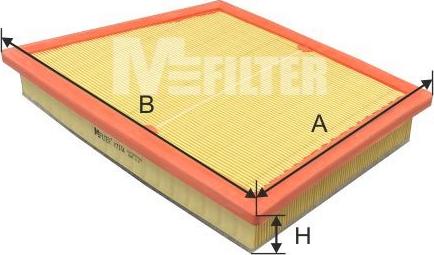 Mfilter K 7154 - Filtro aria autozon.pro