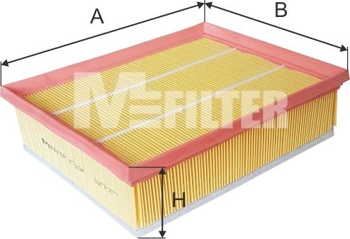 Mfilter K 7104 - Filtro aria autozon.pro