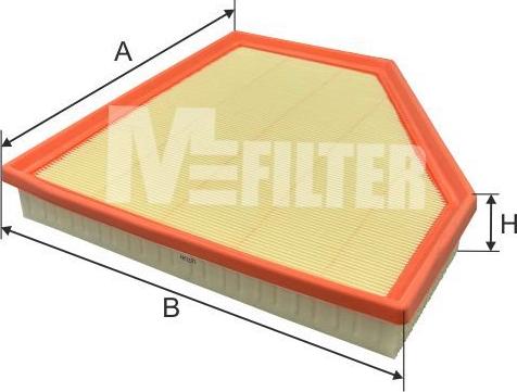 Mfilter K 7186 - Filtro aria autozon.pro