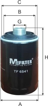 Mfilter TF 6541 - Filtro olio autozon.pro