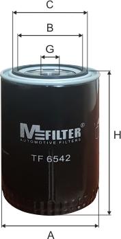 Mfilter TF 6542 - Filtro olio autozon.pro