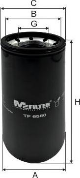 Mfilter TF 6560 - Filtro olio autozon.pro