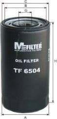 Mfilter TF 6504 - Filtro olio autozon.pro