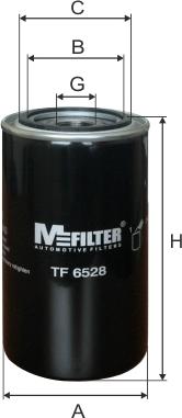 Mfilter TF 6528 - Filtro olio autozon.pro