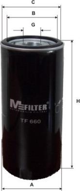 Mfilter TF 660 - Filtro olio autozon.pro