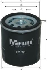 Mfilter TF 30 - Filtro olio autozon.pro