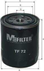 Mfilter TF 72 - Filtro olio autozon.pro