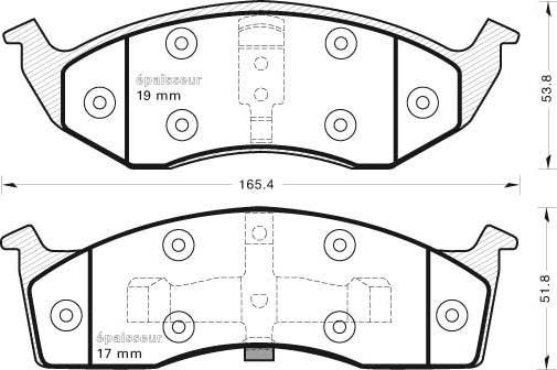 FTE 9002176 - Kit pastiglie freno, Freno a disco autozon.pro