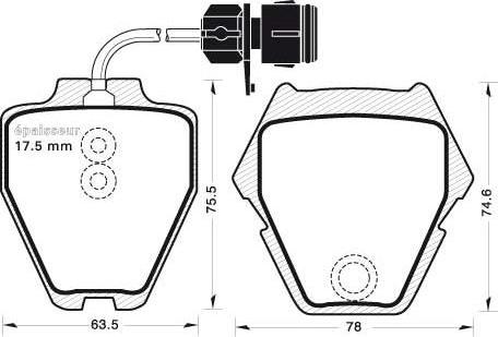 Valeo 670897 - Kit pastiglie freno, Freno a disco autozon.pro