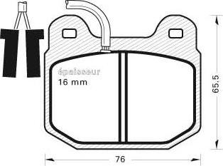 HELLA 8DB 355 017-581 - Kit pastiglie freno, Freno a disco autozon.pro