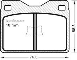 HELLA 8DB 355 007-031 - Kit pastiglie freno, Freno a disco autozon.pro