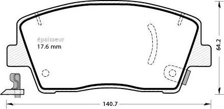 Pagid 8DB 355 040-111 - Kit pastiglie freno, Freno a disco autozon.pro