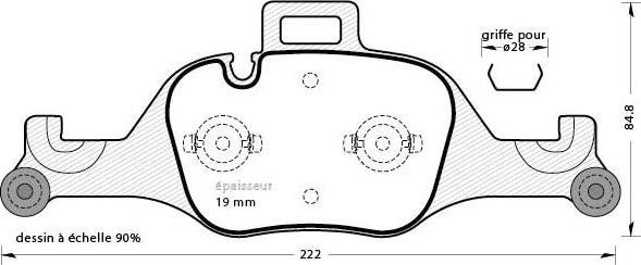 GMC 2590001 - Kit pastiglie freno, Freno a disco autozon.pro