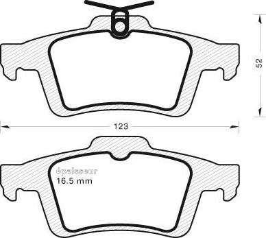 MAZDA C2Y32648ZC - Kit pastiglie freno, Freno a disco autozon.pro