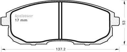 Lemförder 26405 - Kit pastiglie freno, Freno a disco autozon.pro