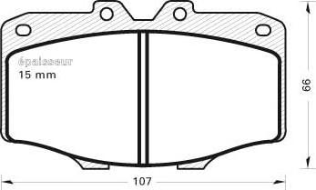 Spidan 0.080186 - Kit pastiglie freno, Freno a disco autozon.pro