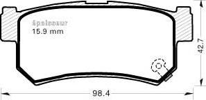 Magneti Marelli 600000099660 - Kit pastiglie freno, Freno a disco autozon.pro