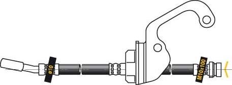 MGA F5567 - Flessibile del freno autozon.pro