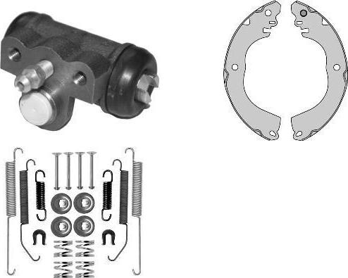 MGA K938967 - Kit ganasce freno autozon.pro