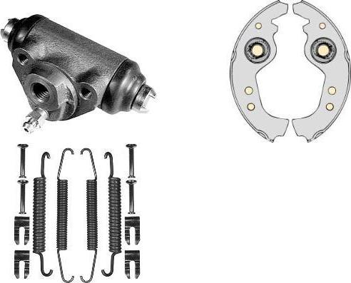 MGA K553002 - Kit ganasce freno autozon.pro