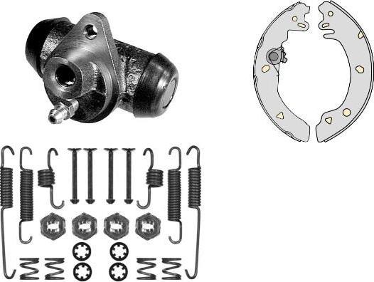 MGA K642495 - Kit ganasce freno autozon.pro