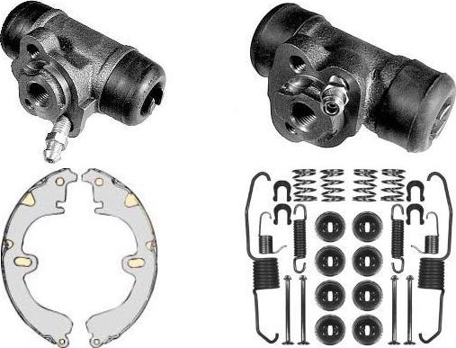 MGA K654324 - Kit ganasce freno autozon.pro