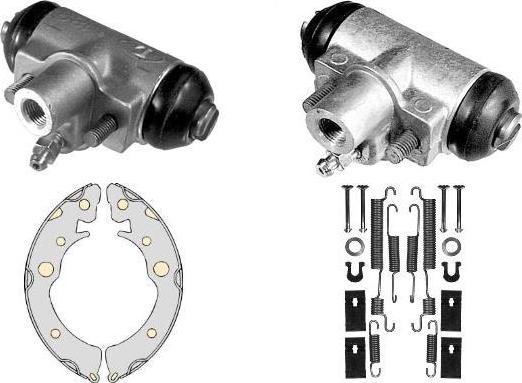 MGA K660308 - Kit ganasce freno autozon.pro