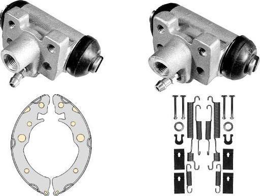 MGA K660331 - Kit ganasce freno autozon.pro