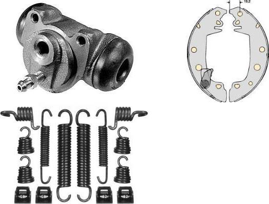 MGA K604817 - Kit ganasce freno autozon.pro