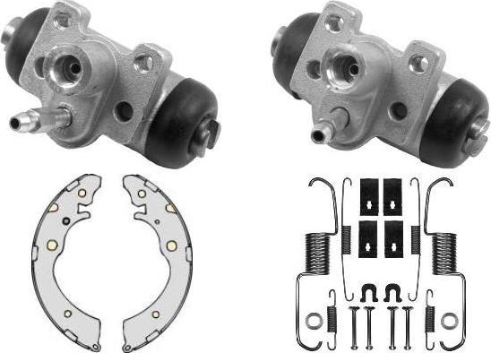 MGA K687835 - Kit ganasce freno autozon.pro