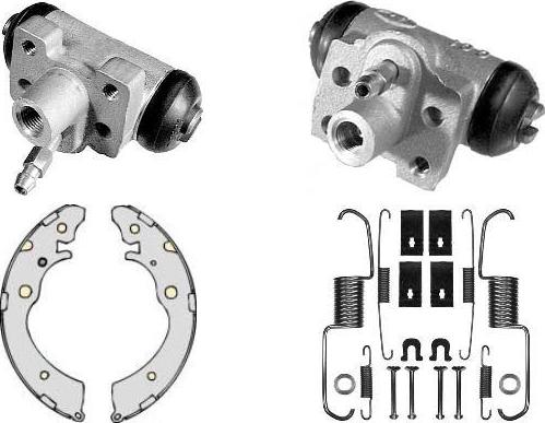 MGA K687306 - Kit ganasce freno autozon.pro