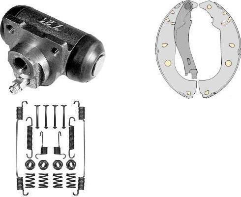 MGA K635124 - Kit ganasce freno autozon.pro