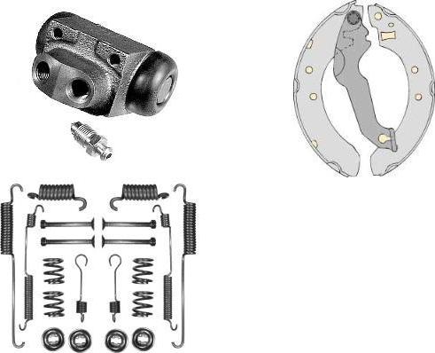 MGA K632463 - Kit ganasce freno autozon.pro