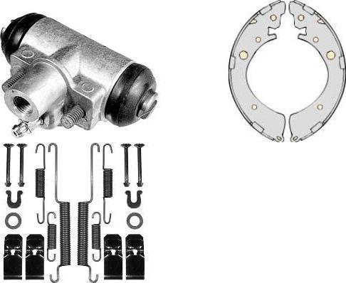 MGA K670304 - Kit ganasce freno autozon.pro