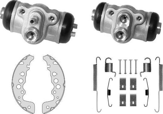 MGA K813843 - Kit ganasce freno autozon.pro